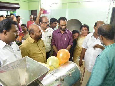 Minister Seeing the Jackfruit Common Facility center