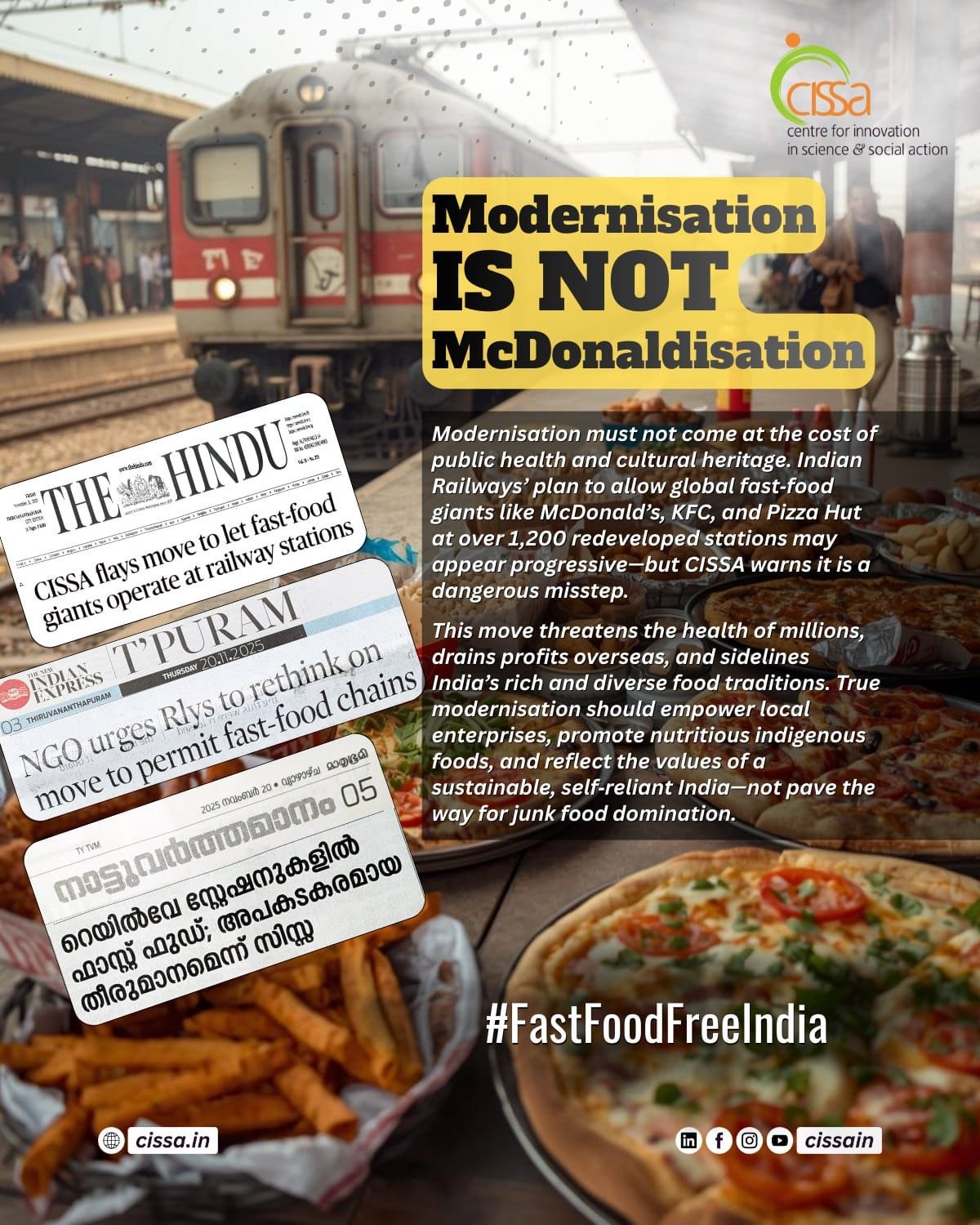 Modernization is NOT McDonaldisation