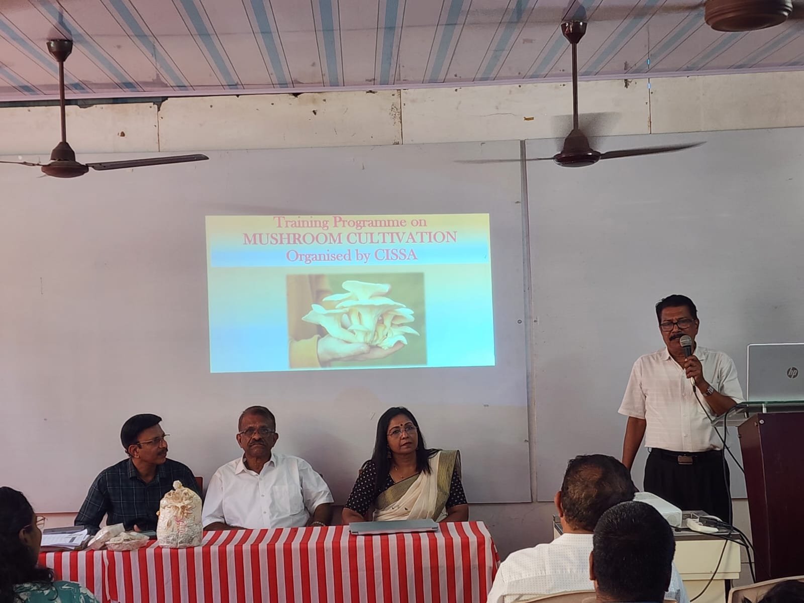 CISSA Conducts Mushroom Cultivation Training for Farmers